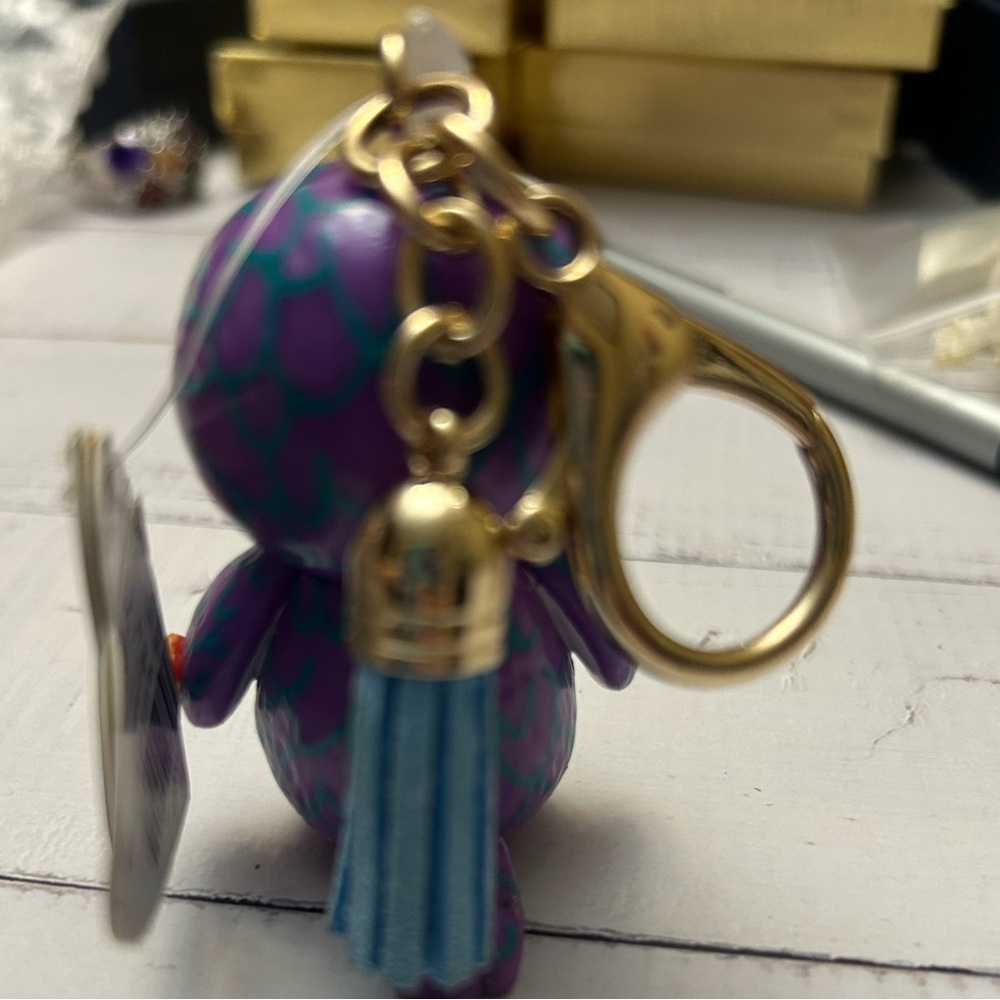 TY Mini Owl Keychain - Picture 3 of 5